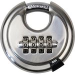 HMF 3502-09 Vorhängeschloss, 4er Zahlenkombination, 7 x 7 x 2,4 cm - Preisvergleich