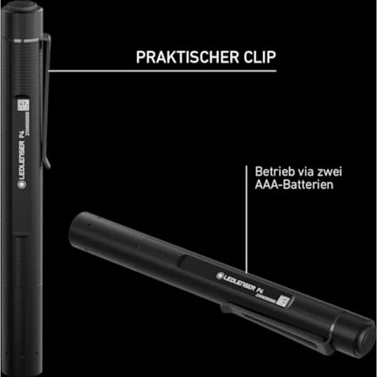 Ledlenser P4 Mini LED Taschenlampe, 180 Lumen, 90m Zoom Fokus, IP54 wasserfest, 23h Laufzeit, leicht und kompakt mit Clip für Werkstatt und Notfall – Bild 5