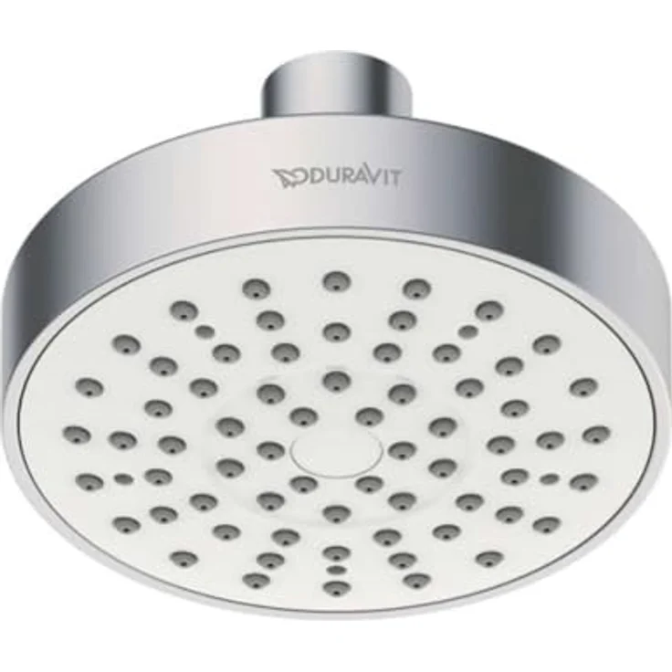 Duravit Kopfbrause 1 jet, Duschbrause mit Easy-Clean Technologie, 100 cm, chrom, 19 l/min – Bild 1