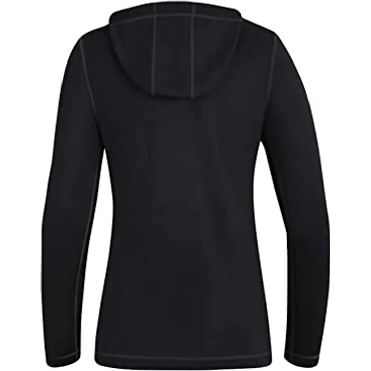 Jako Kapuzenjacke Run 2.0, Polyester - Stretch - Jersey, atmungsaktiv, Schwarz – Bild 3