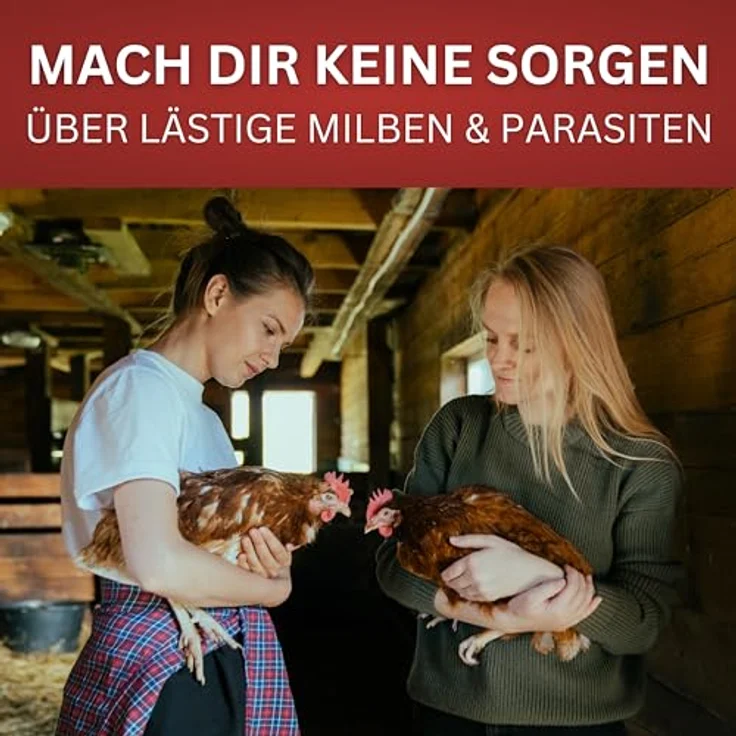 BIODELTA Milbenspray Hühner & Geflügel 1L - Hochwirksames Anti-Milbenmittel gegen Parasiten - Vorbeugend & bei akutem Befall – Bild 3