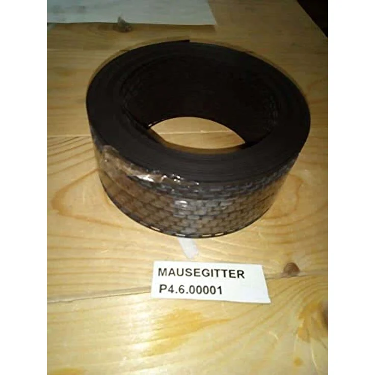 Lüftungsgitter, Traufgitter 50 mm x 5 m für Gartenhaus, Lüftungsband Anthrazit, Mäusegitter für den Garten – Bild 3