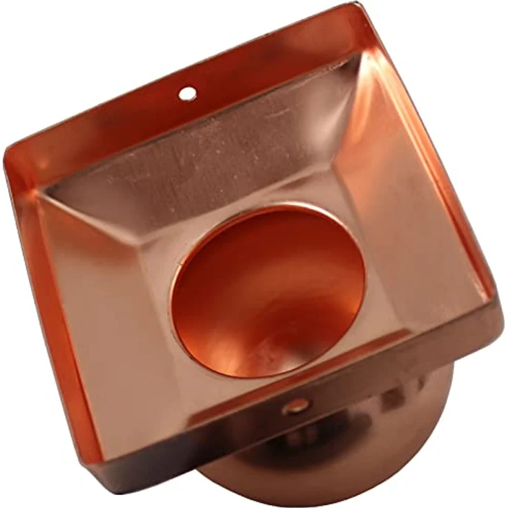 Pfostenkappe Kupfer 121 mm Kugel Abdeckkappe für Pfosten 12 x 12 cm – Bild 4