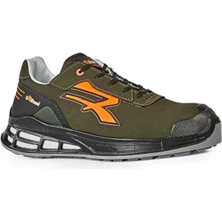 U-POWER Sicherheitshalbschuh XENO ESD S3 CI SRC, wasserabweisendes Mikrofaser-Obermaterial, Größe 43, schwarz – Bild 2