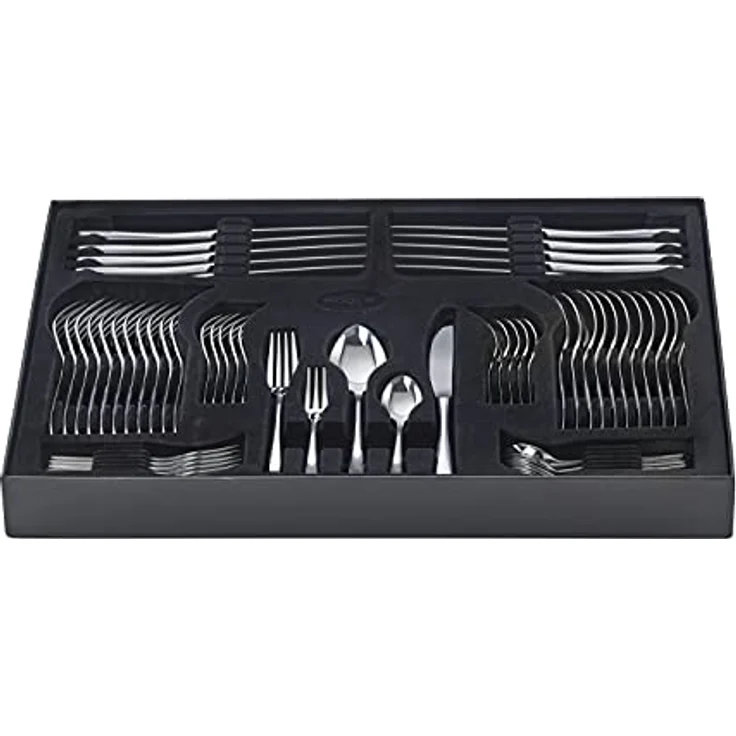 RÖSLE PASSION Besteck-Set 60-teilig, Hochwertiges Essbesteckset für 12 Personen aus Edelstahl 18/10, Klingenstahl, hochglänzend poliert, spülmaschinengeeignet – Bild 2