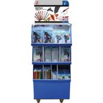 BGS, Heissklebepistole, Verkaufsdisplay 1/4 Palette Basteln 233-tlg.