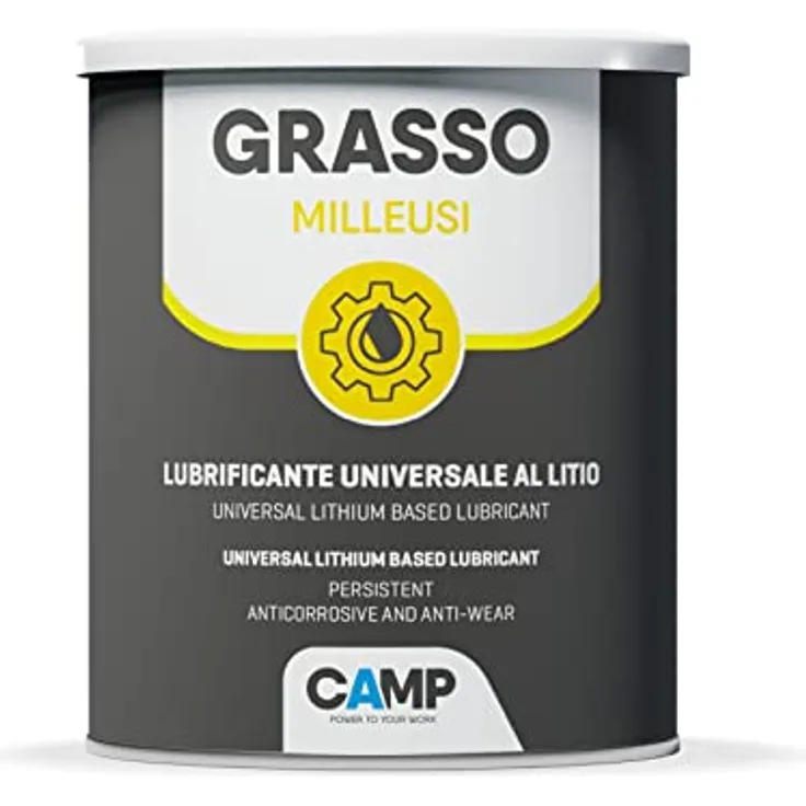 Camp MULTI-PURPOSE GREASE, Hochleistungs-Mehrzweck-Lithium-Schmierfett, schützt vor Rost und Korrosion, 1 kg
