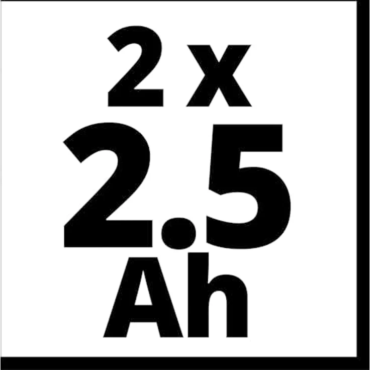 Einhell 2 x Power X-Change PXC Werkzeugakku Twinpack 18 V / 2,5 Ah – Bild 4