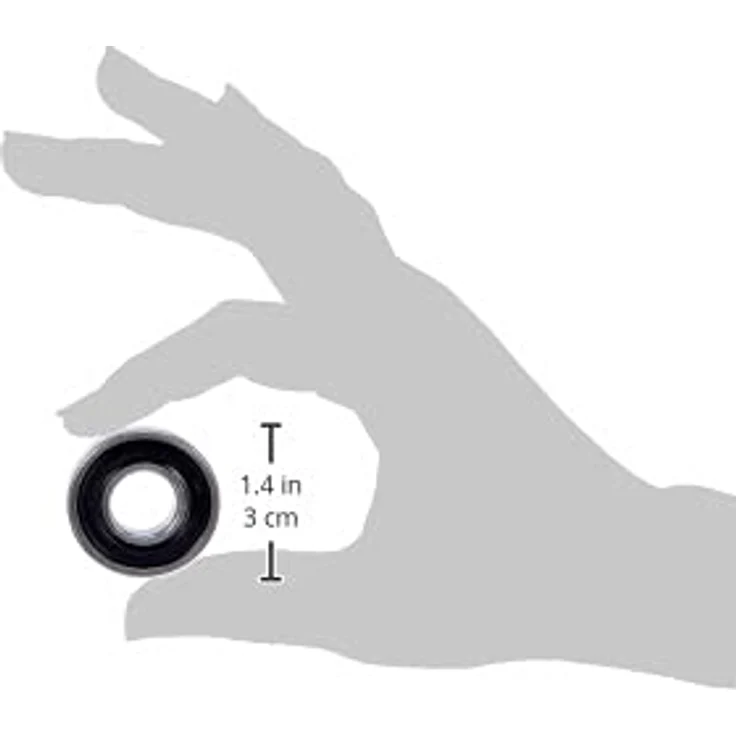Rillenkugellager 6202 2RS1, A-Ø 35mm, I-Ø 15mm, Höhe 11mm – Bild 7