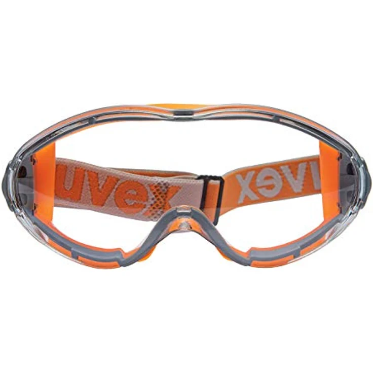 Uvex Ultrasonic Supravision Excellence Schutzbrille - Transparent-Grau-Orange – Bild 5