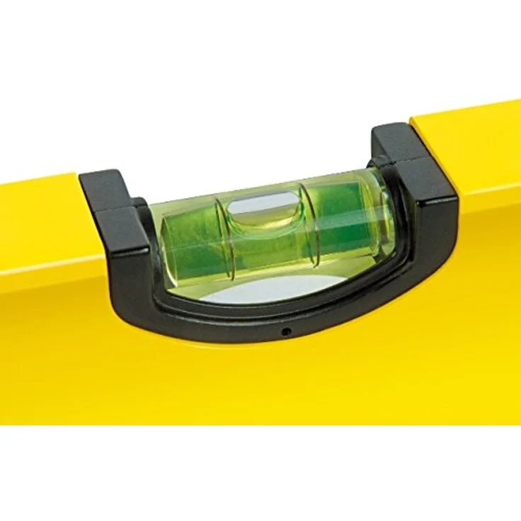 Stanley Wasserwaage Klassik (80 cm Länge, horizontale-vertikale Libelle, Schockabsorber, Genauigkeit ±0.5mm-m) STHT1-43104 – Bild 2
