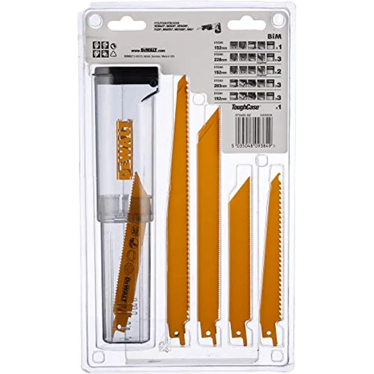 DeWalt DT2445 Set Säbelsägeblätter Mix (12-TLG.) - Preisvergleich – Bild 4