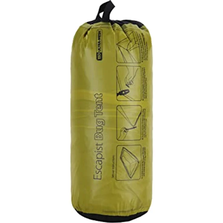 Sea to Summit Escapist Ultra-Mesh Bug Tent, leichtes Insekteninnenzelt für minimalistisches Trekking mit Reißverschluss und dichten Boden – Bild 1