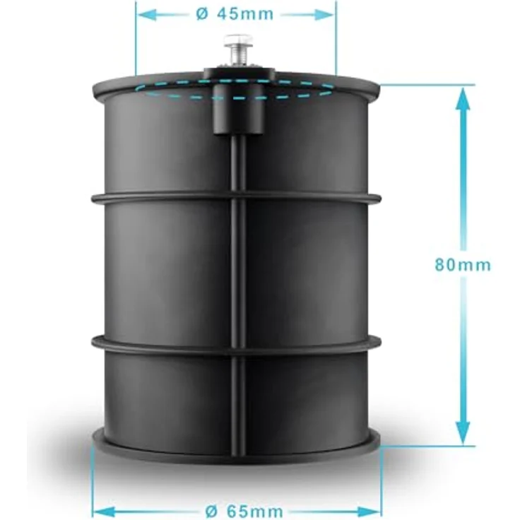 Astralpool Leitereinbauhülse Kunststoff für Holm Ø 43mm, 2er Pack zum Einbetonieren – Bild 6
