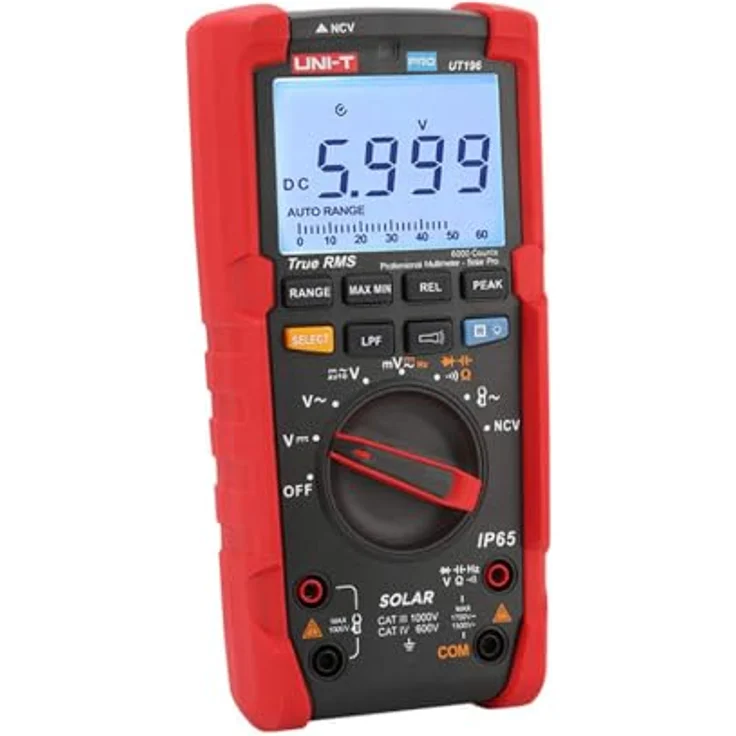 UNI-T True RMS Solar-Multimeter UT196 – Bild 6