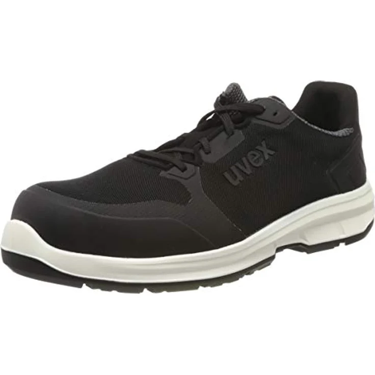 Uvex Safety uvex 1 sport Halbschuhe, S1 SRC, Weite 11, ergonomische Laufsohle, leicht und klimaoptimiert, Schwarz – Bild 1