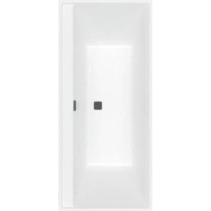 Villeroy & Boch Einbauwanne COLLARO, Badewanne 180x80 cm, Stone White, aus hochwertigem Sanitäracryl