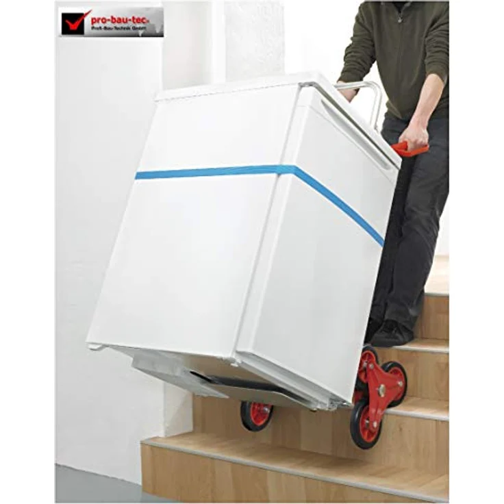 Aluminium-Sackkarre Treppensteiger, Tragkraft 150 kg - Preisvergleich – Bild 2