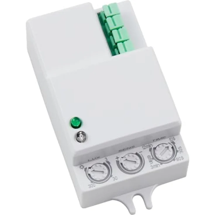 McShine HF Mikrowellen-Bewegungsmelder, 360, 230V 1.200W, weiß, LED geeignet – Bild 3