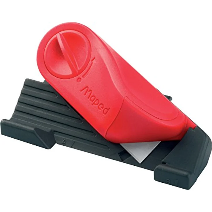MAPED MatCutter 45 Grad, Cutter Schneidwerkzeug für schräge Schnitte, inkl. 5 Klingen – Bild 1