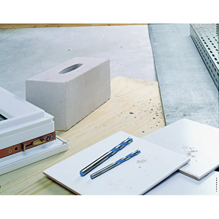 Bosch CYL-9 MultiConstruction-Bohrer 6mm, präzises Bohren in allen Materialien mit Zentrierspitze und Dura-Design – Bild 5