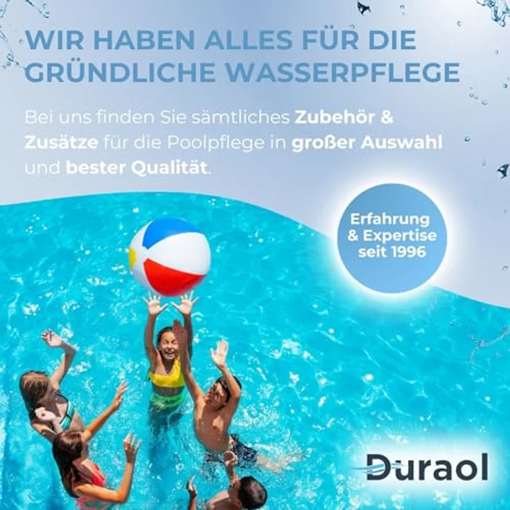 PCS Pool Thermometer in blau mit Schöpfbecher (332) – Bild 8