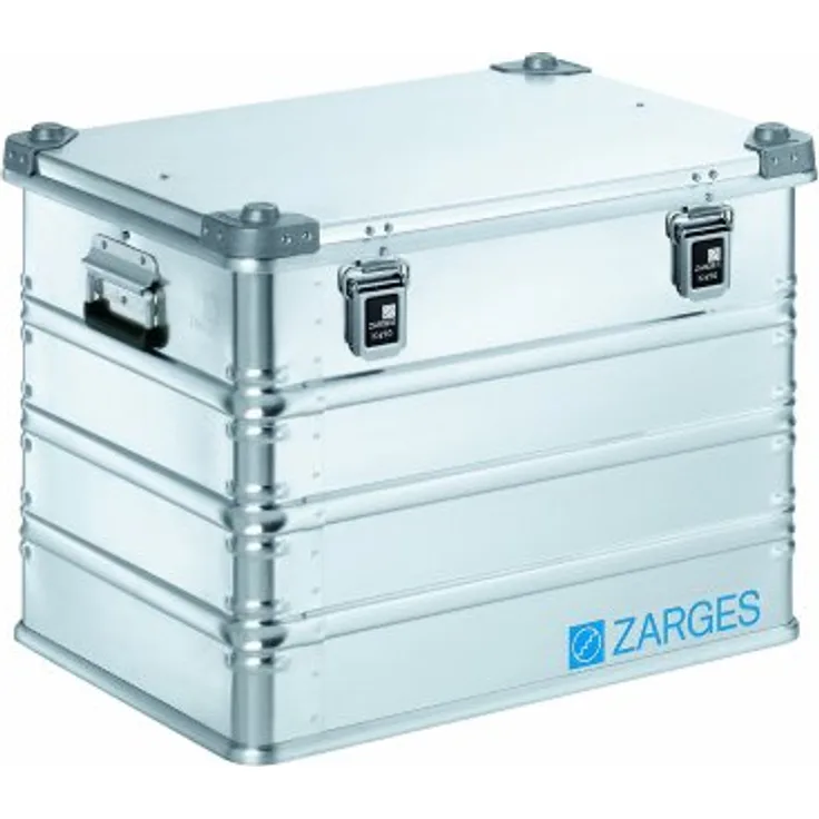 Zarges 40837 Alu-Kiste K470 116l, IM: 600x430x450mm, metallic silver, 22.4 x 15.7 x 17.7