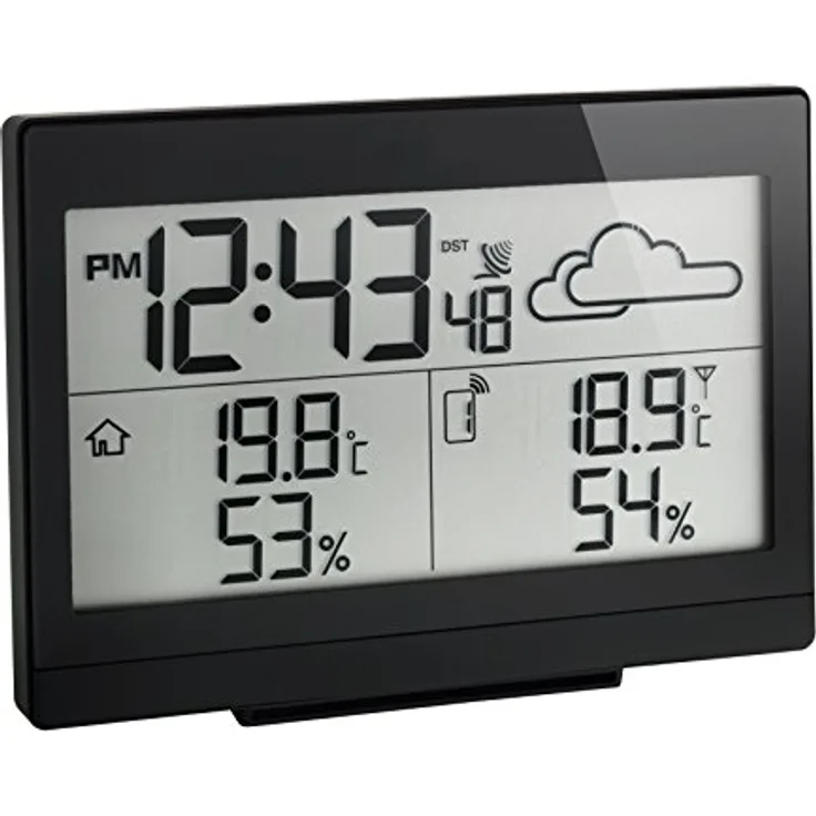 TFA Funk-Wetterstation Dostmann CASA 35.1135.01 Schwarz