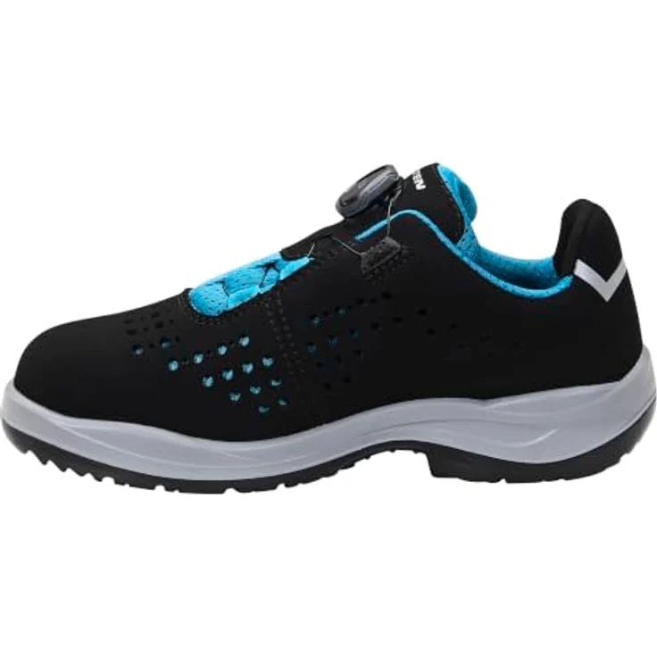 ELTEN IMPULSE Lady BOA® aqua Low ESD S1P 74831 Arbeitsschuh, Damenpassform, Stahlkappe, Türkisblau – Bild 3