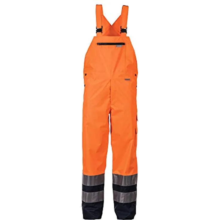 Warnschutz Regenlatzhose orange/marine Größe XL