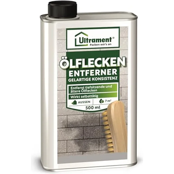 Ultrament Ölflecken Entferner, Gelartige Konsistenz, 500ml, Ölfleckentferner