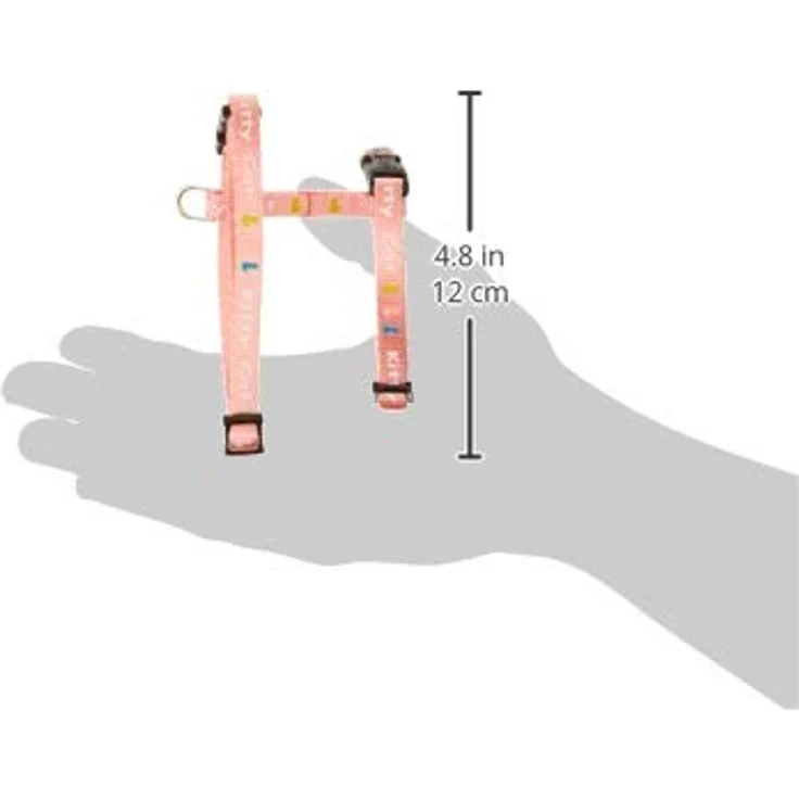 Trixie 4181 Kätzchengeschirr mit Leine, Nylon, 21–33 cm/8 mm, 1,20 m – Bild 5