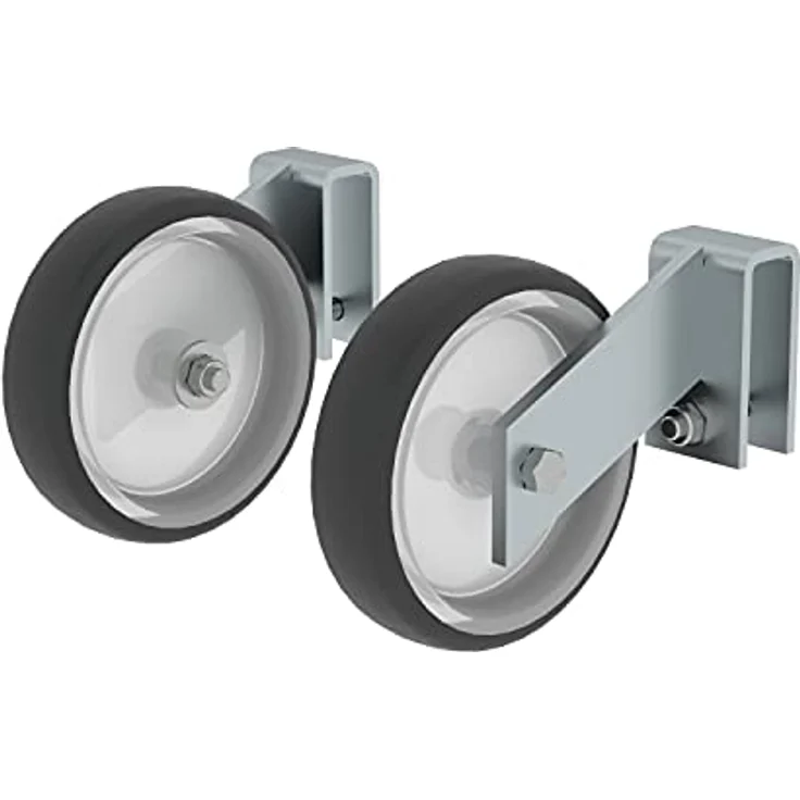 Günzburger Steigtechnik MUNK 50041 Rollensatz, 2 St. Hubrollen Ø 125 mm für Aluminium-Arbeitspodest, starr – Bild 2