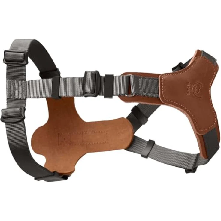 Hunter Hunde-Geschirr Aalborg Mixed cognac-grau XS-S – Bild 5