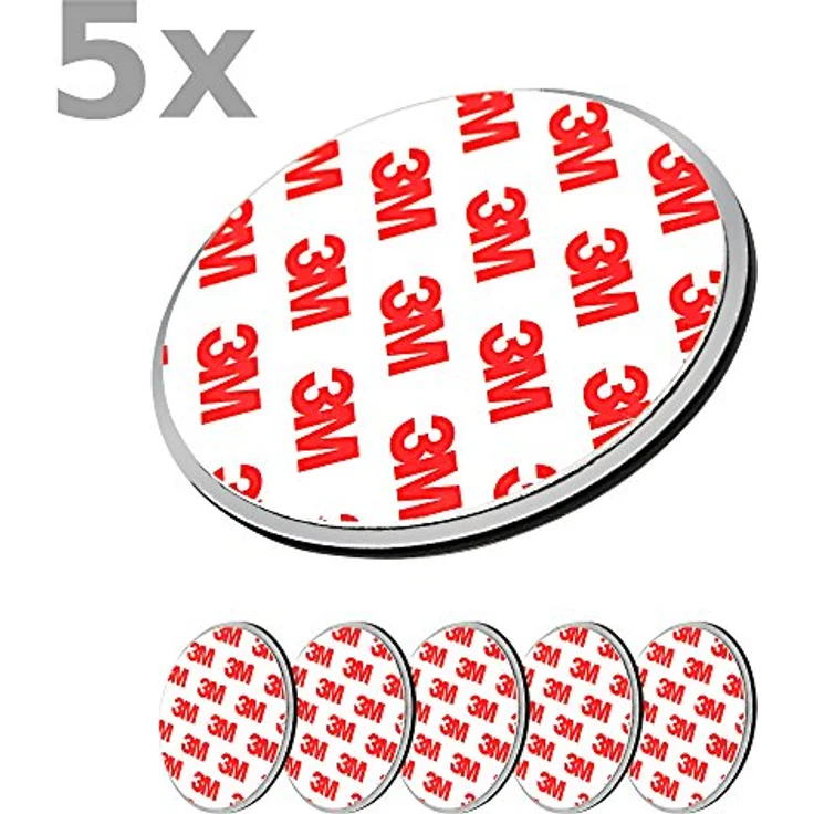 Nemaxx 5X Nemaxx NX1 Quickfix Magnet für Rauchmelder, Funkrauchmelder, Rauchmelder - Top Qualität - Extra stark – Bild 3