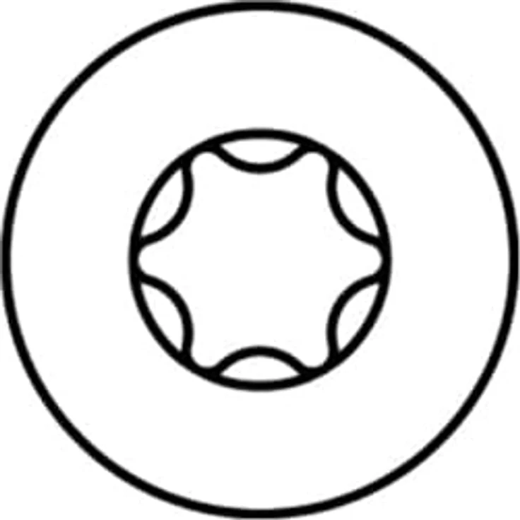 Heco MULTI-MONTI®-plus, Betonschraube selbstschneidend, 6 mm Durchmesser, 120 mm Länge, galZn 3 farblos, 50 Stück – Bild 4