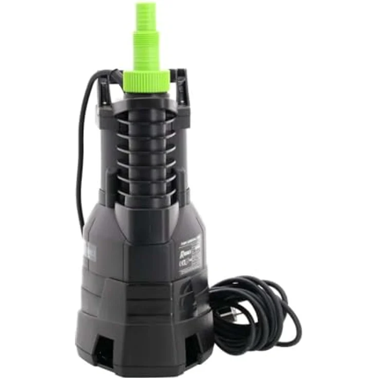 RIBIMEX Tauchpumpe für Abwasser 750 W, Schmutzwasser Hebepumpe mit integriertem Schwimmerschalter, 10 m Kabel – Bild 2