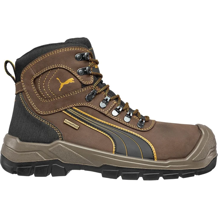 PUMA Safety SIERRA NEVADA MID Arbeitsschuh, wasserdicht, atmungsaktiv, mit Scuff Caps-Design, schwarz – Bild 1