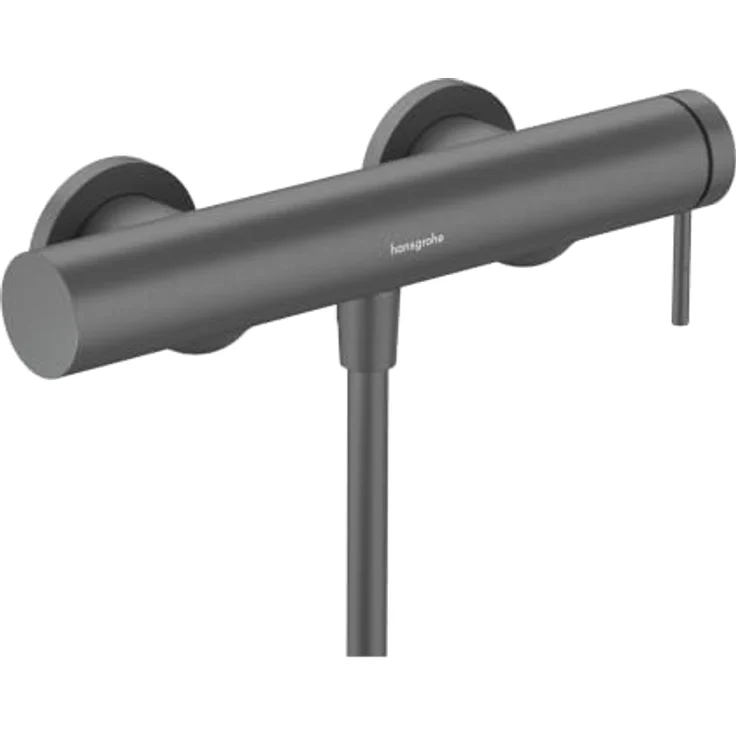 hansgrohe Tecturis S Duscharmatur für 1 Verbraucher, Brushed Black Chrome, flüsterleise mit Rückflussverhinderer und kratzbeständiger Oberfläche – Bild 1