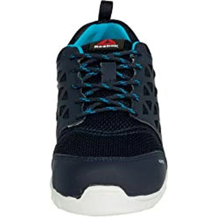 Reebok Excel Light, Sicherheitsschuh mit Aluminium-Zehenschutzkappe, metallfrei, atmungsaktiv, schwarz – Bild 3