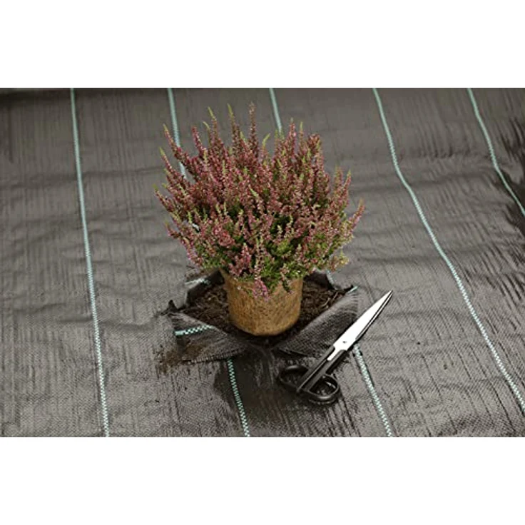 GardenMate Unkrautgewebe 2mx20m, wasserdurchlässiges Bändchengewebe mit UV-Schutz, 100g/m², reißfest und umweltfreundlich – Bild 5