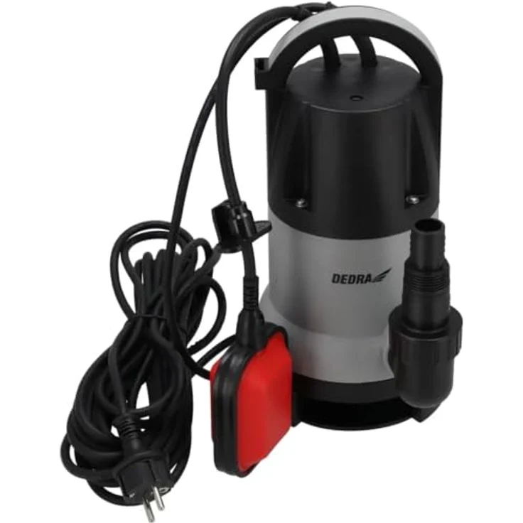 dedra Tauchpumpe, Kunststoff 900W für sauberes und schmutziges Wasser – Bild 2
