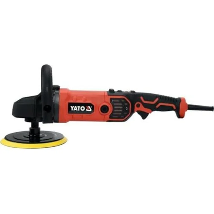 Yato YT-82196 Handschleifer Rotorbitalschleifer 3500 RPM, 1400 W, Schwarz und Orange – Bild 5