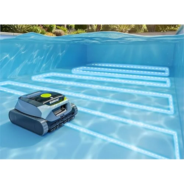 ZODIAC Akku‑Pool‑Roboter 'Freedom Lite', Wi‑Fi‑steuerbar mit 5 Reinigungsmodi und S-Pattern-Navigation, kabellos, für Einbau- und Aufstellpools – Bild 8