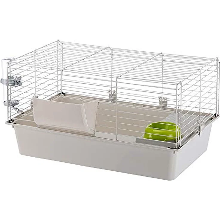 Ferplast Schweinekäfig, Grau – Bild 5