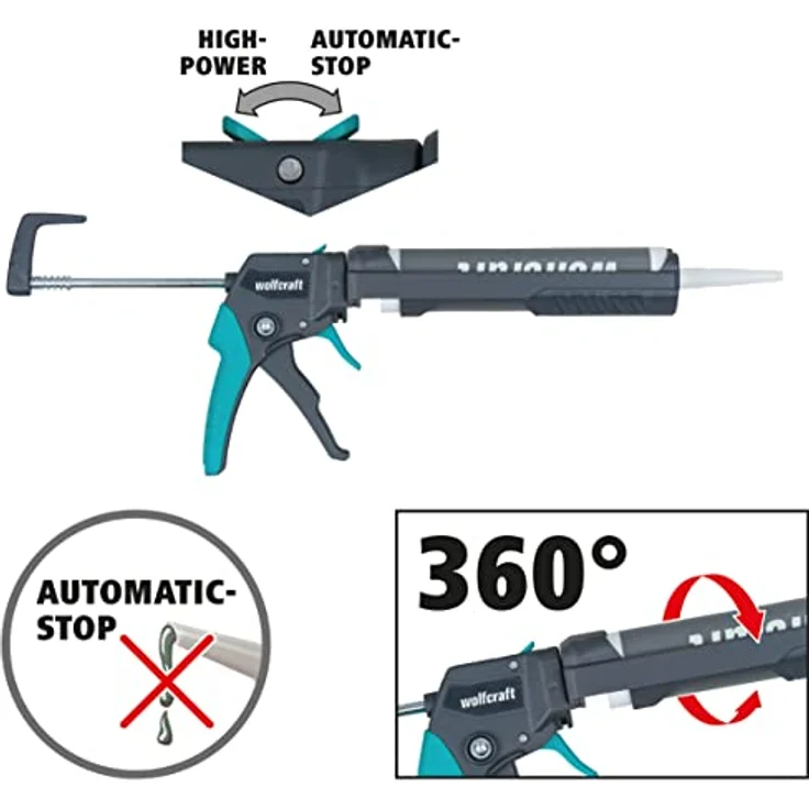 Wolfcraft 4358000 MG550 Kartuschenpresse – Bild 2