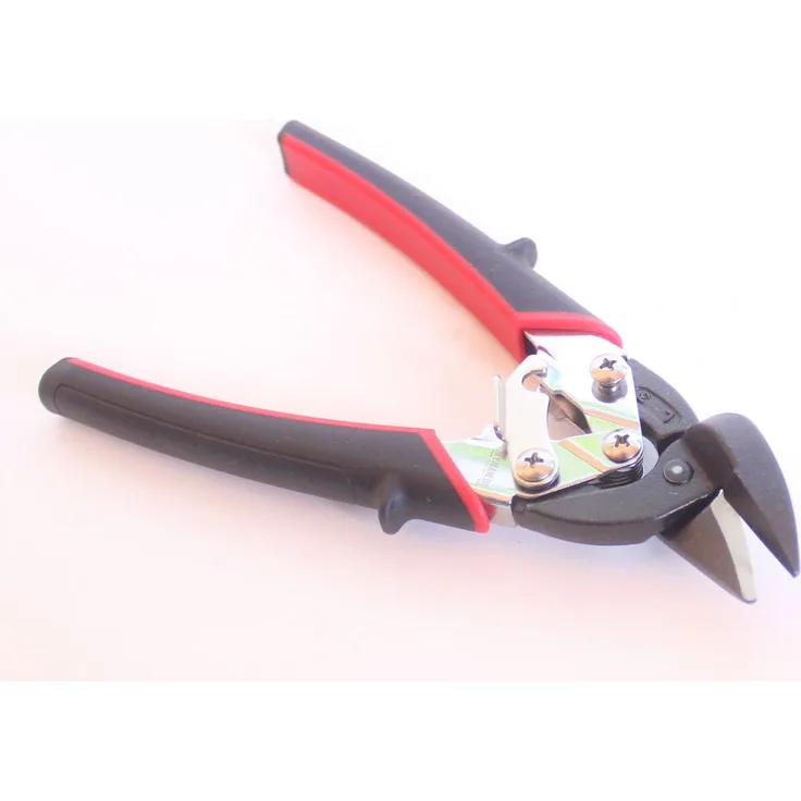 Mini Figuren-Blechschere links Schere Kurven Kreise Blech schneiden Durchlauf
