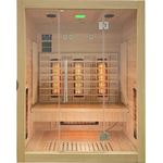 Sanotechnik Infrarotkabine NEW YORK 150x120x190cm für 3 Personen - Preisvergleich