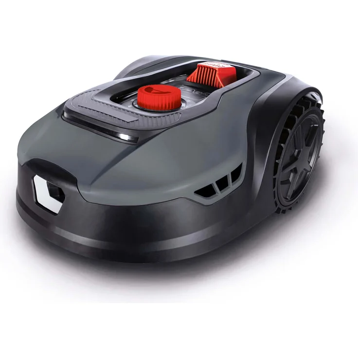 Scheppach Mähroboter RLM500W bis zu 400 qm² | 18cm Schnittbreite | 20-60 mm Schnitthöhe | Regensensor | WiFi & BT | App gesteuert | 35% Steigung | inkl. Station, 9 Messer, 100m Kabel & 130 Bodenhaken – Bild 3