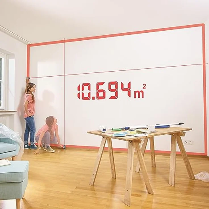 Bosch Home & Garden Entfernungsmesser Digitaler Laser-Entfernungsmesser Zamo 4, 25m Reichweite, USB-C®-Schnittstelle – Bild 8